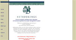 Desktop Screenshot of netbookings.com